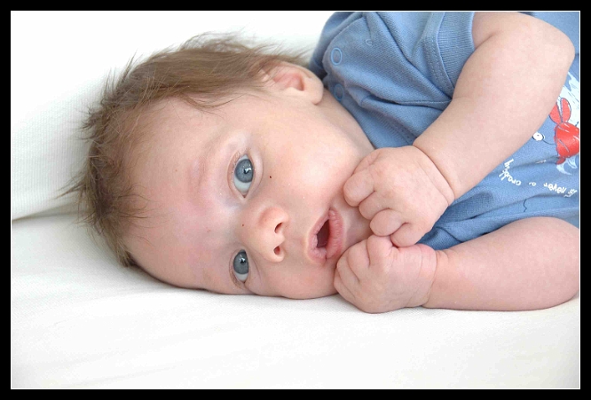 Big blue eyes